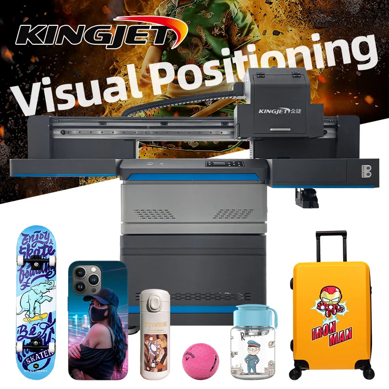Flatbed 6090 UV Printer Best Selling Best Price LED UV Flatbed Printer DX8 for Acrylic Wood Glass Metal