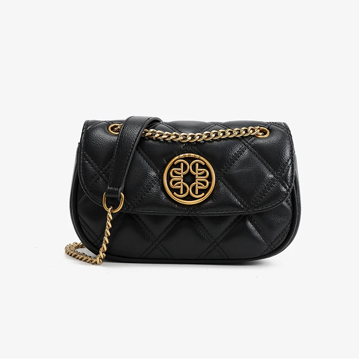 Custom Logo OEM Service Lightweight Chic Small Genuine Leather Crossbody Bag Dinner Bags Ladies Hand Bags