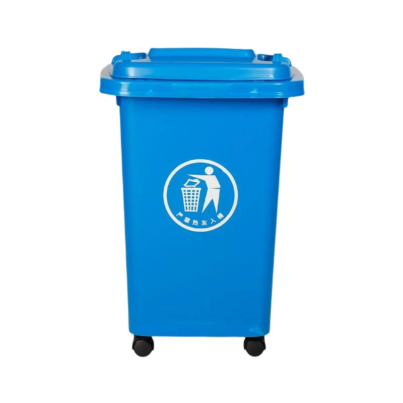 Indoor kitchen garbage cans outdoor street trash bin hot sale hdpe plastic rubbish bin