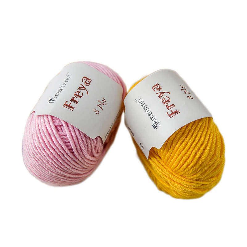 Yarncrafts Высококачественная Новая натуральная шерстяная пряжа для ручного вязания 50 г свитеров шарфов головных уборов одеял