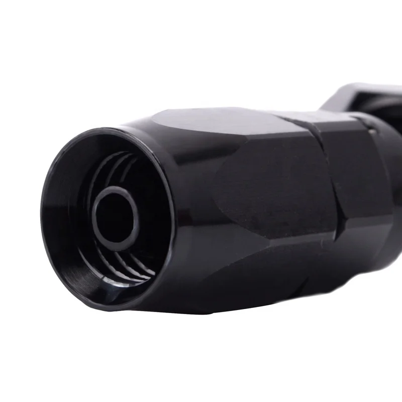 Universal Aluminum AN4 45/90/180 degree AN Fitting Swivel Fuel Line Hose End Fitting Joint