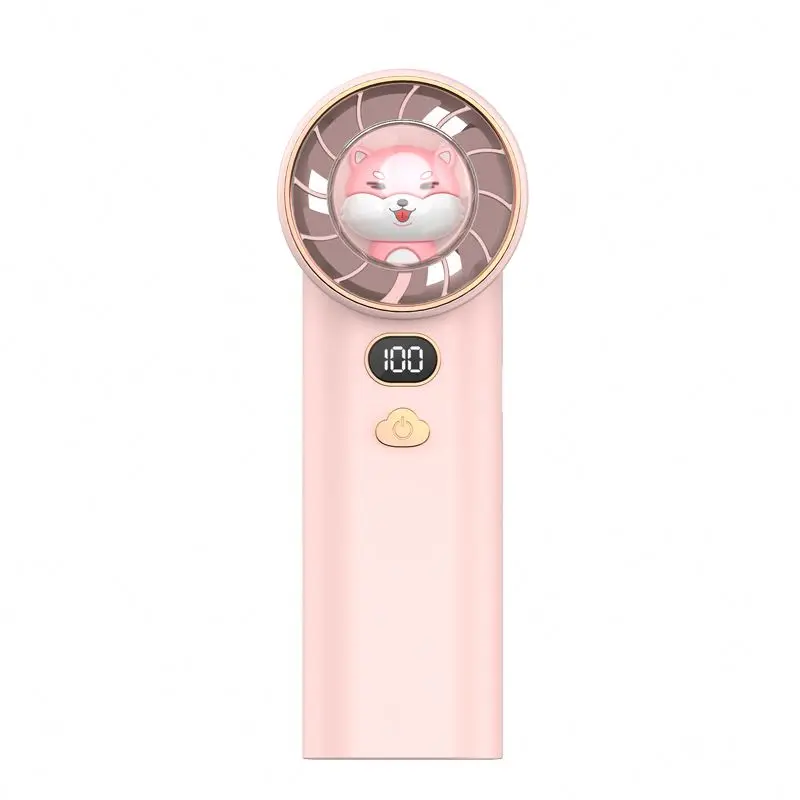 Handheld Cute small Electric Hand Battery Charging Usb Rechargeable Desktop Cooling Portable Travel Silent Wholesale Mini Fans