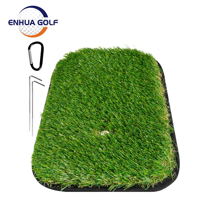 Hot sale high quality golf simulate practicing golf training aid golf hitting mat