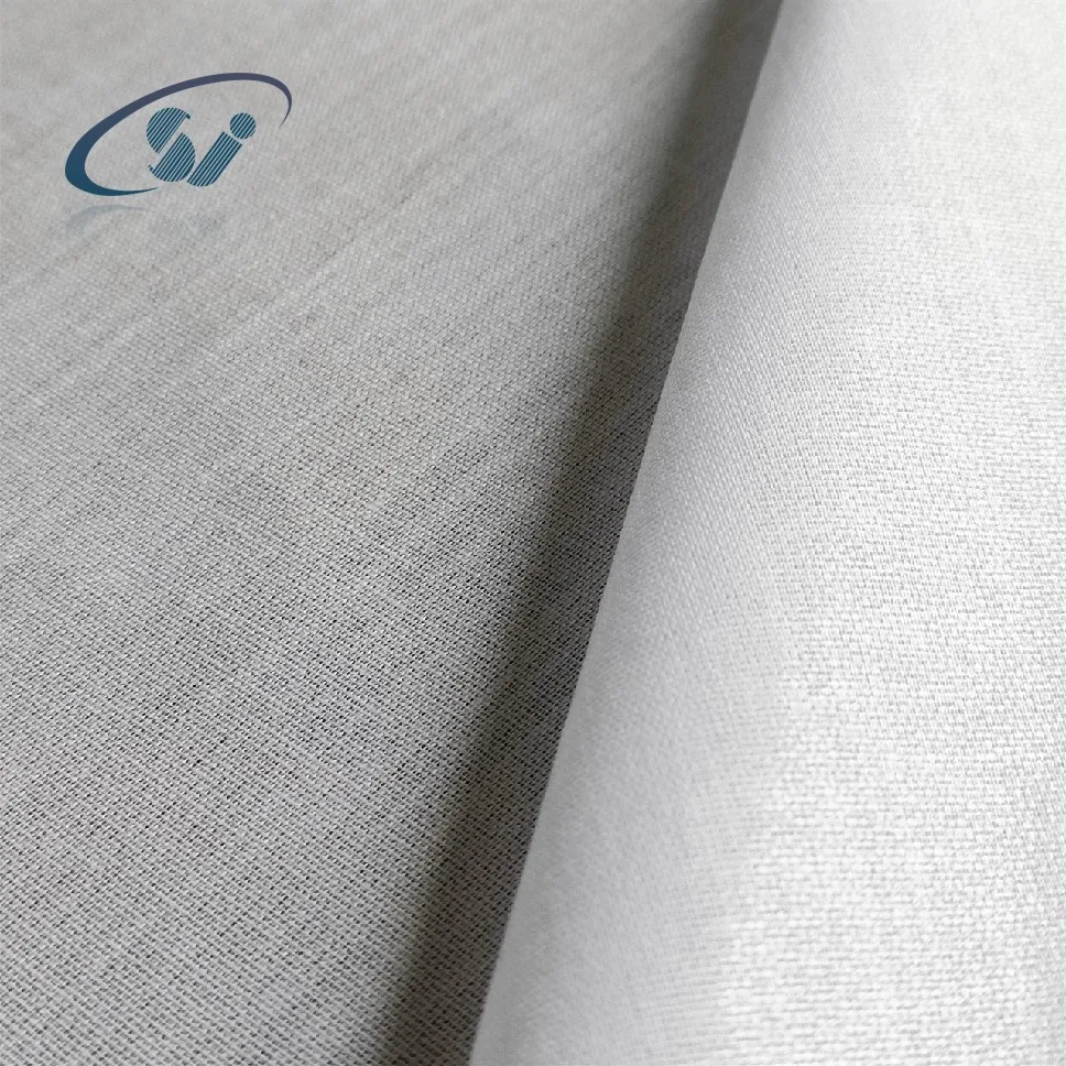Hot selling TOP FUSE Woven Interlining fabric 100%polyester T3044 Shirt interlining for garment factory& wholesales