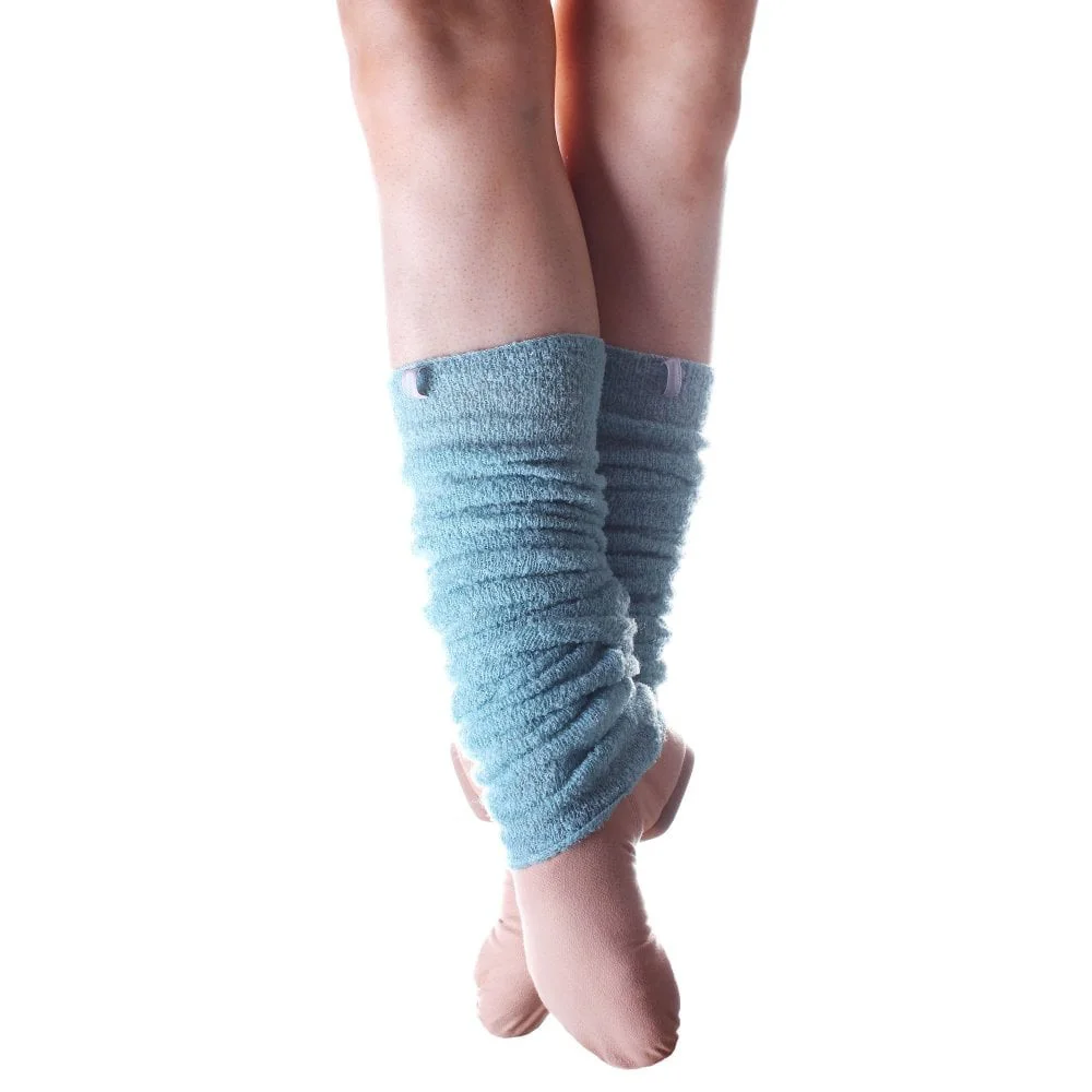 
AJ19496 Wholesale Custom Girls Hot Pink Cashmere Over Knee High Fluffy Dance Knit Long Leg Warmers 