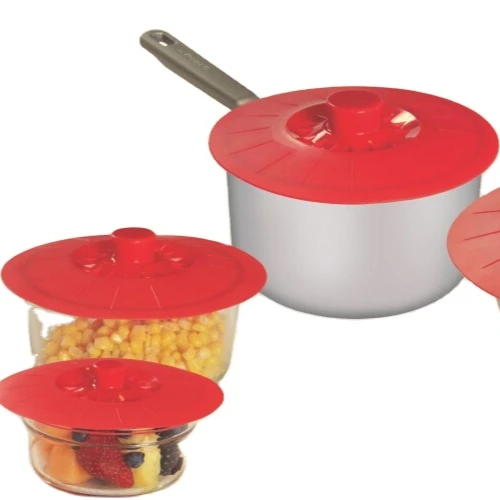 Силиконовые натяжные крышки для пищевых продуктов