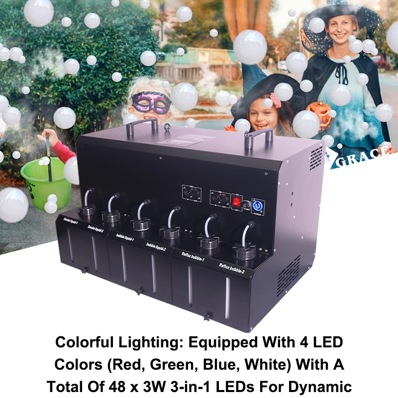 Igracelite 1500w Foaming Machine For Party Outdoor Indoor Jet Foam Machine