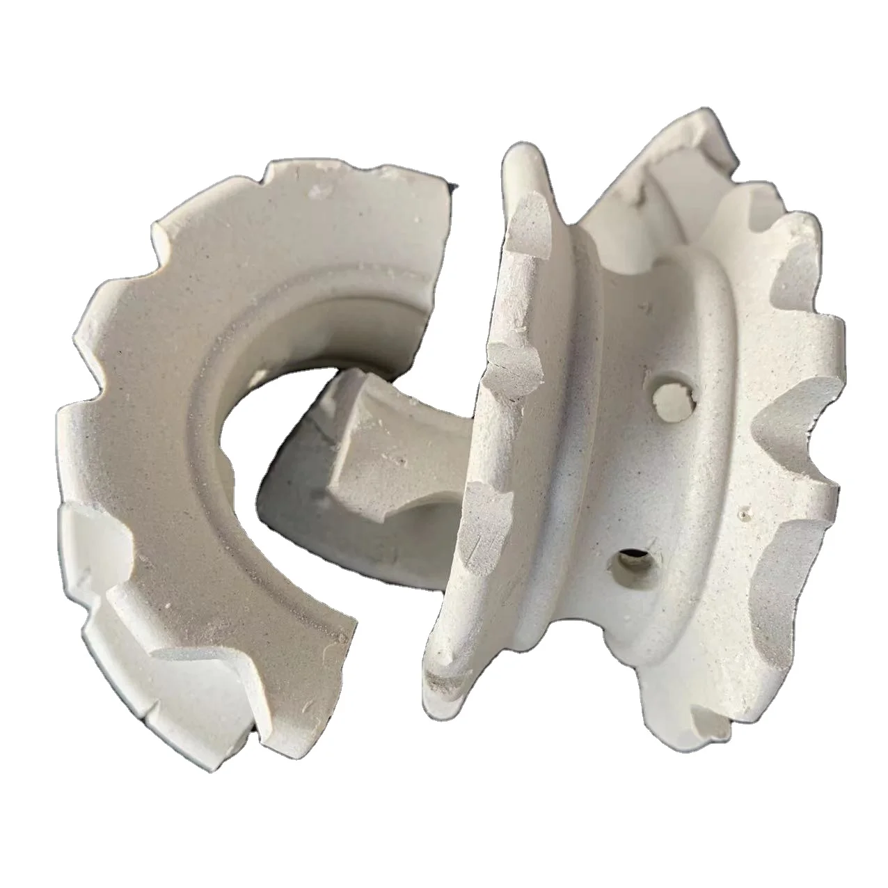 Professional super manufacturer of different saddle rings for industrial acid resistant ceramics