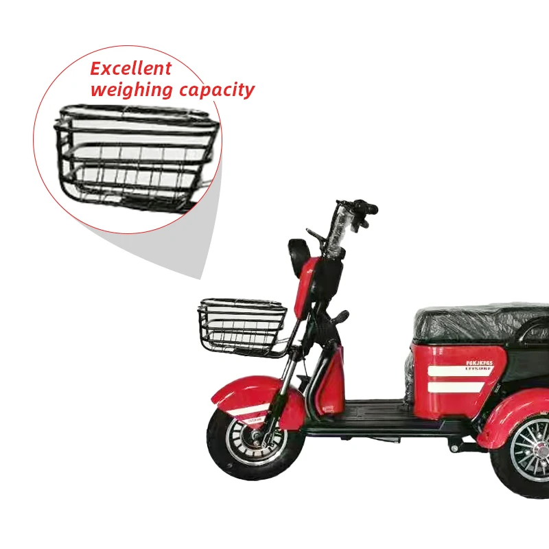Factory Wholesale High Quality Multi-Purpose Tricycle Electric Bike 500W 48V-60V Safe And Stable Electric Tricycles
