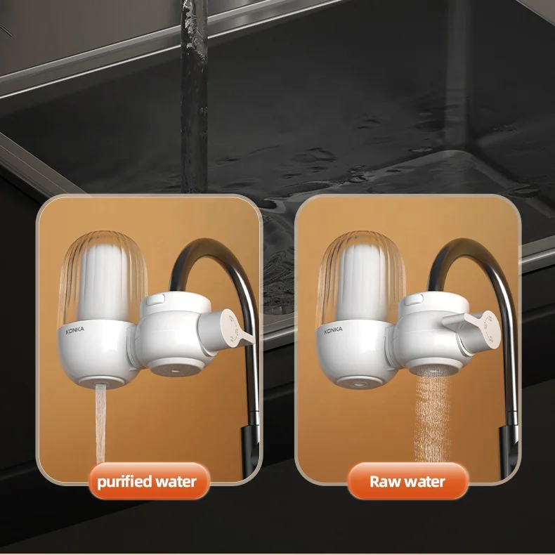 KONKA Filtro Rust Bacteria Removal Replacement Filter Tap Water Purifier Washable Ceramic Kitchen Faucet Percolator Water Filter