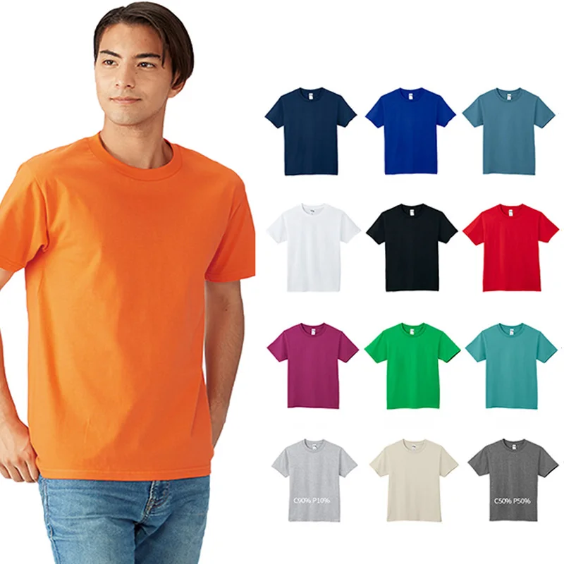 100% Cotton T-Shirt Soft Breathable Quick Dry Light O-Neck High Quality Slim Model Organic Summer Season 3D Embroidered Logo