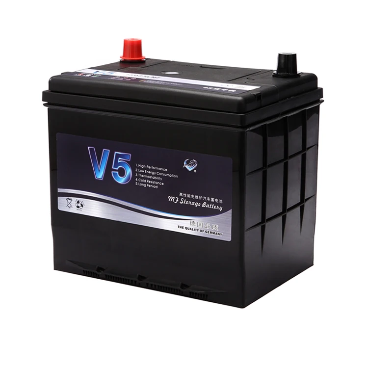 Good Quality JIS standard MF75D23 12V 60Ah auto battery Professional manufacturer for lead acid car battery car battery factory