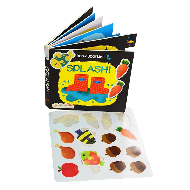 Customized Eco-friendly silicon cartoon sticker no adhesive reusable educational  stickers for kids