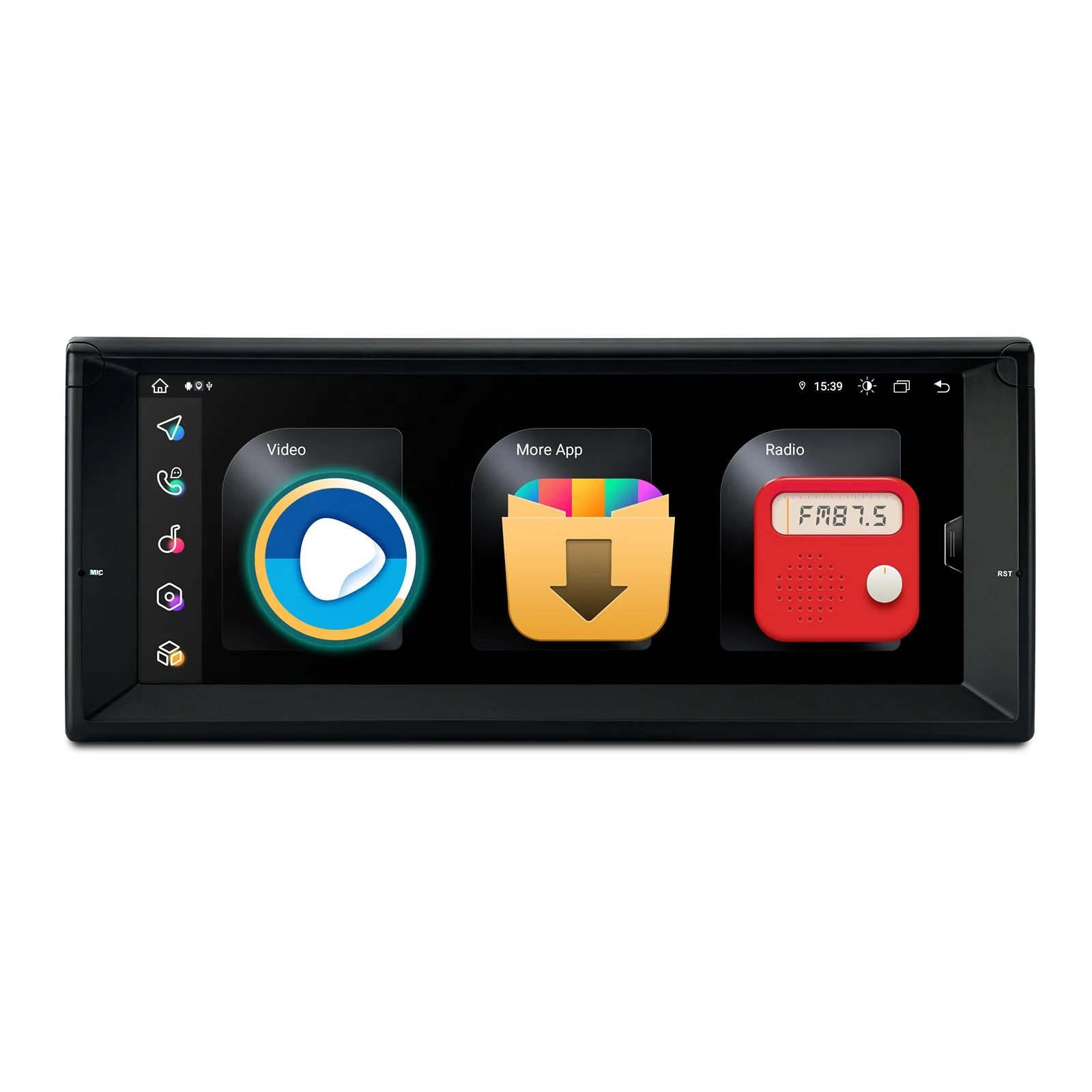 XTRONS 10.25 Inch Octa Core Wireless Car Play 1din Android 13 Car Stereo Auto Radio For BMW E39 M5 Screen Android