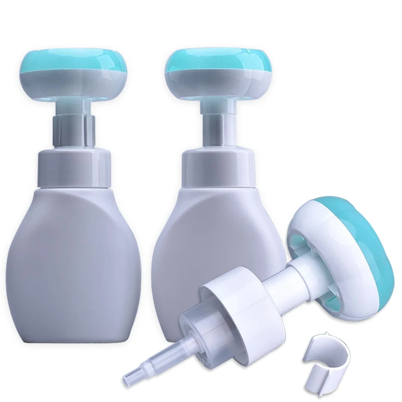 Custom Fancy 100ml-500ml Plastic Flower Form Pump PP PET Foam Pump For Bottle