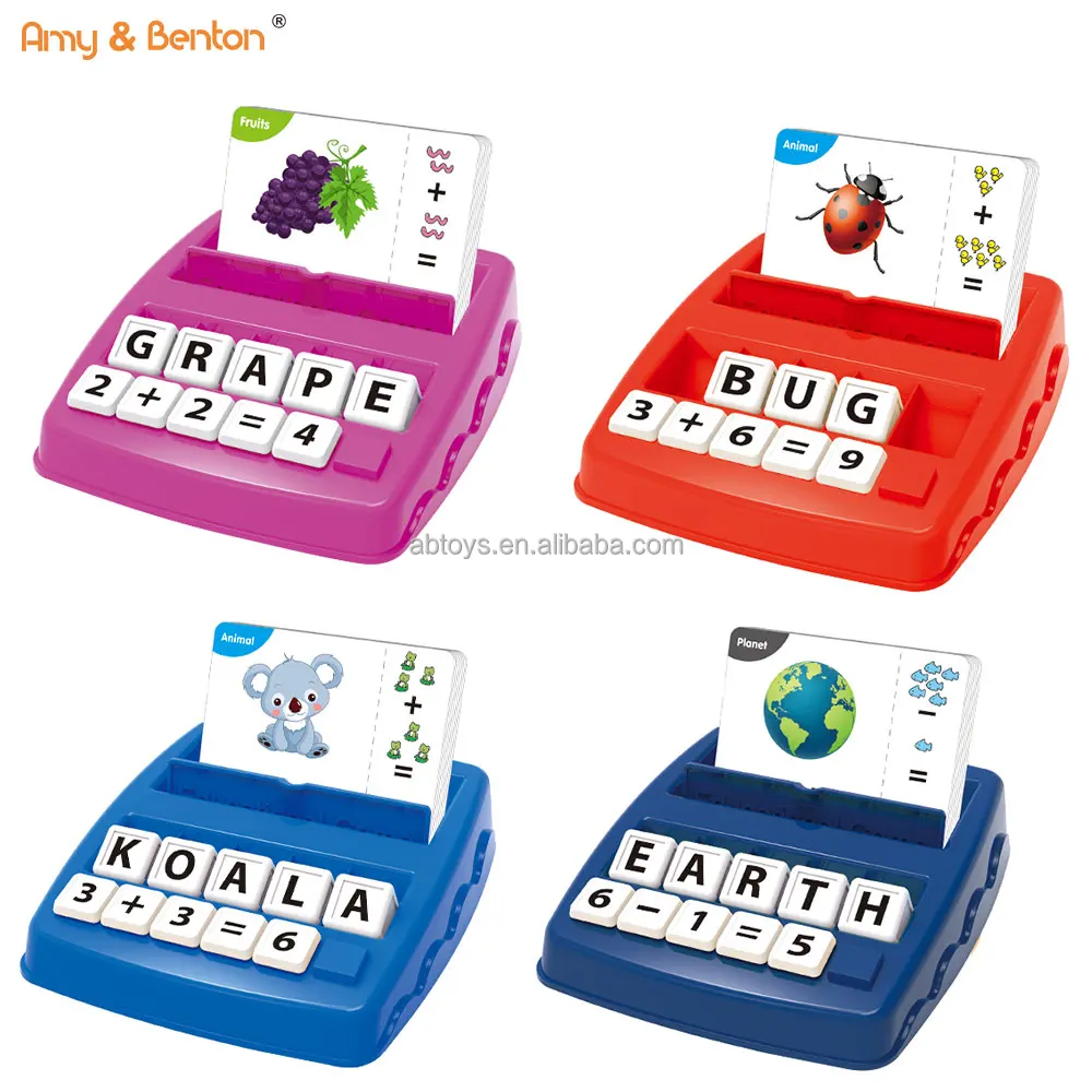 2 in 1 Kids Matching Letter Games Toys Educational Games for Children Learning Boys Girls Christmas Birthday Gifts