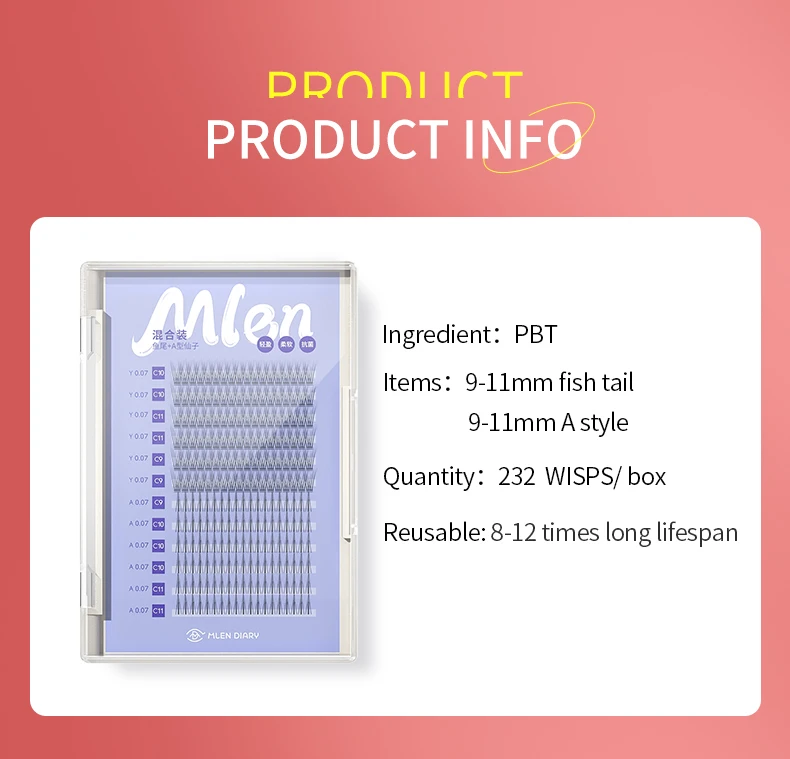 OEM Reusable Long Lasting Magnetic Eyelashes  MLEN 3D Silk Magnet Lashes Eyeliner Kit  DHL Soft Rich Black Light FEDEX Hair