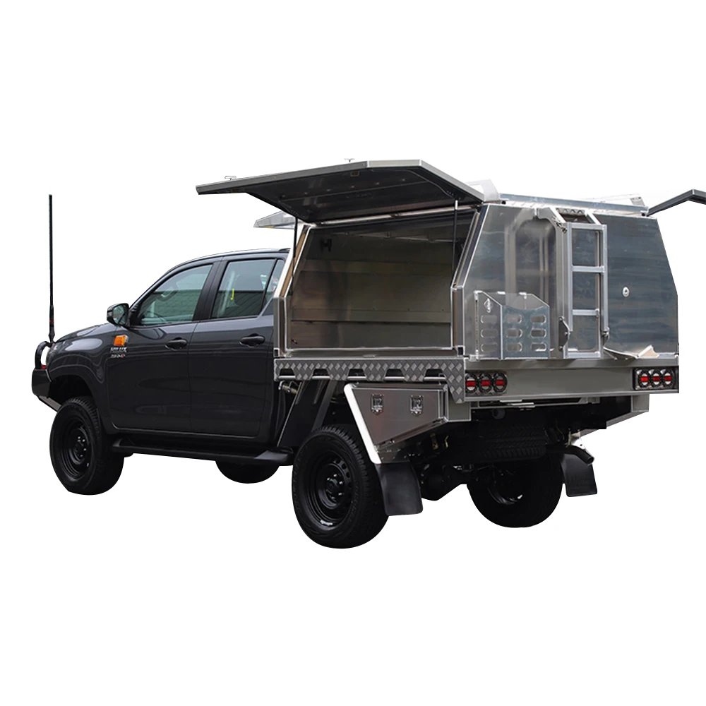 Alloy Dual Cab Ute Tray Canopy For Sale