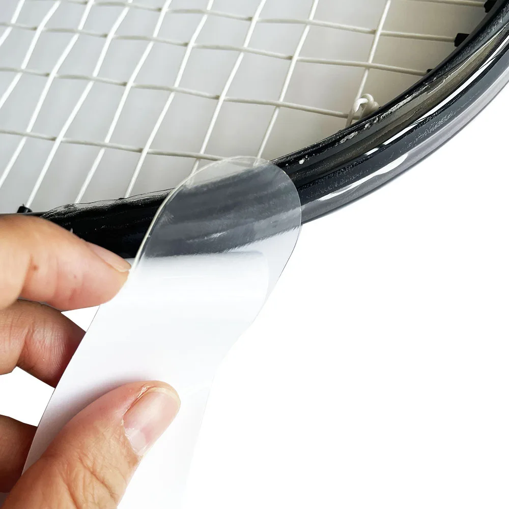 Transparent TPU Tennis Racket Protection Tape Beach Rackets Protector Paddle Racket Protection Tape