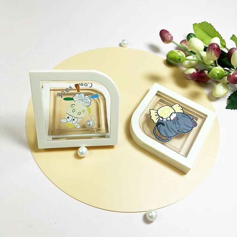 New baked blusher case empty powder component powder makeup compact