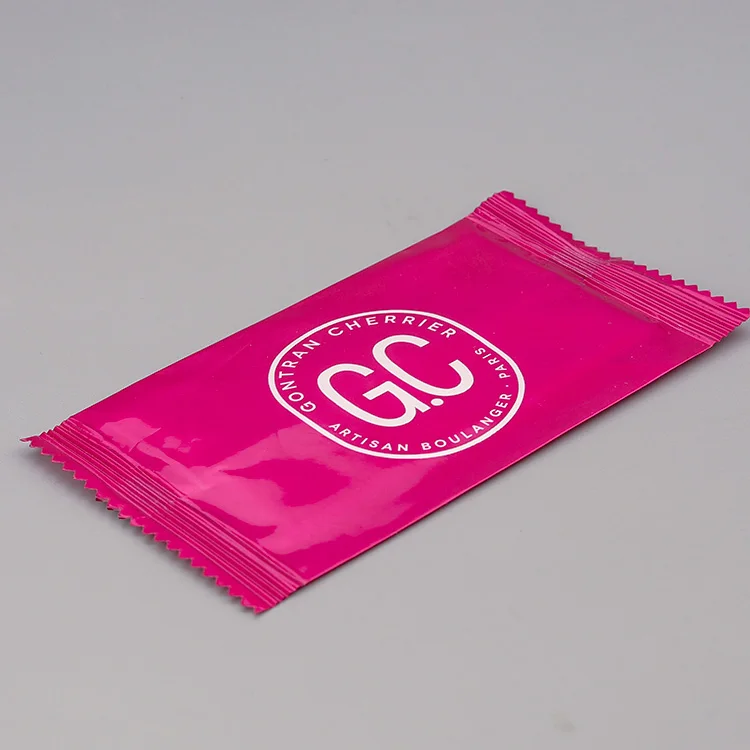 OEM private label Individual wrapped face hand clean wet wipes