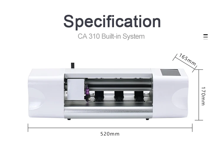 
Desktop Easy Operation Screen Protector Vinyl Cutting Machine Smart Phone Protective Film Cutter 