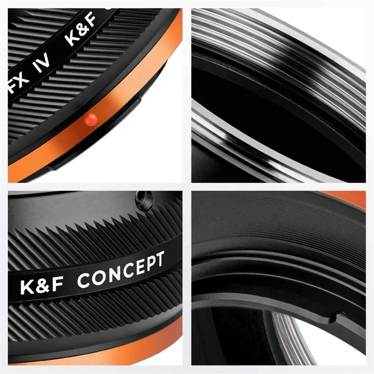 K&F Concept High Precision Lens Mount Adapter M42-FX for M42 Series Lens to Fuji X Series Mount Camera