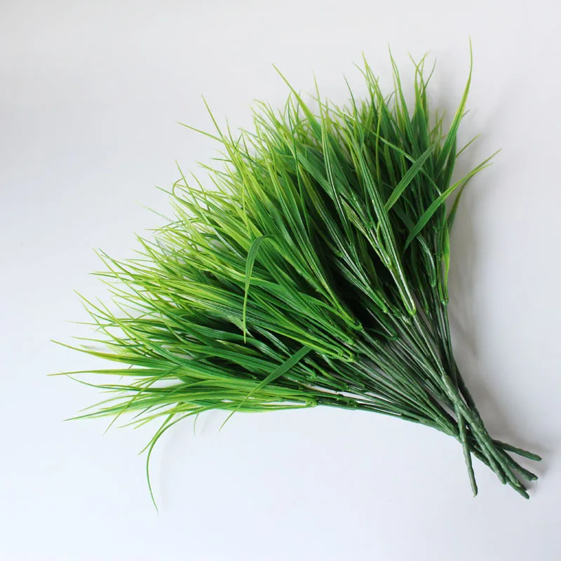 DREA 7 branches 36cm long spring artificial grass for decoration DIY arrangement