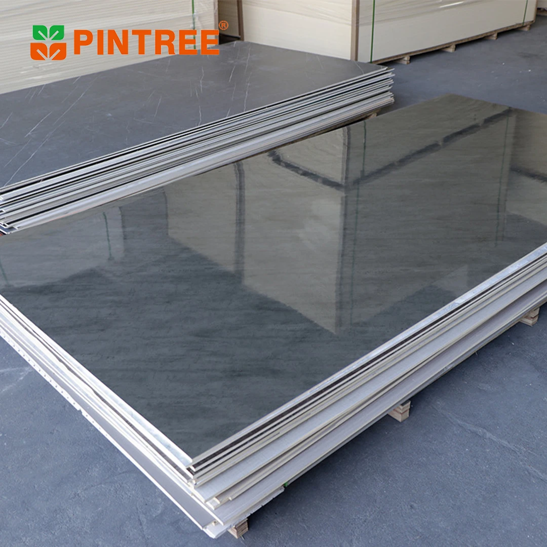 competitive price high gloss panels uv board marble plywood with quality assurance