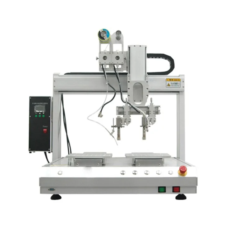 China Semi Automatic Benchtop 3 Axis Pcb Smt Paste Solder Machine