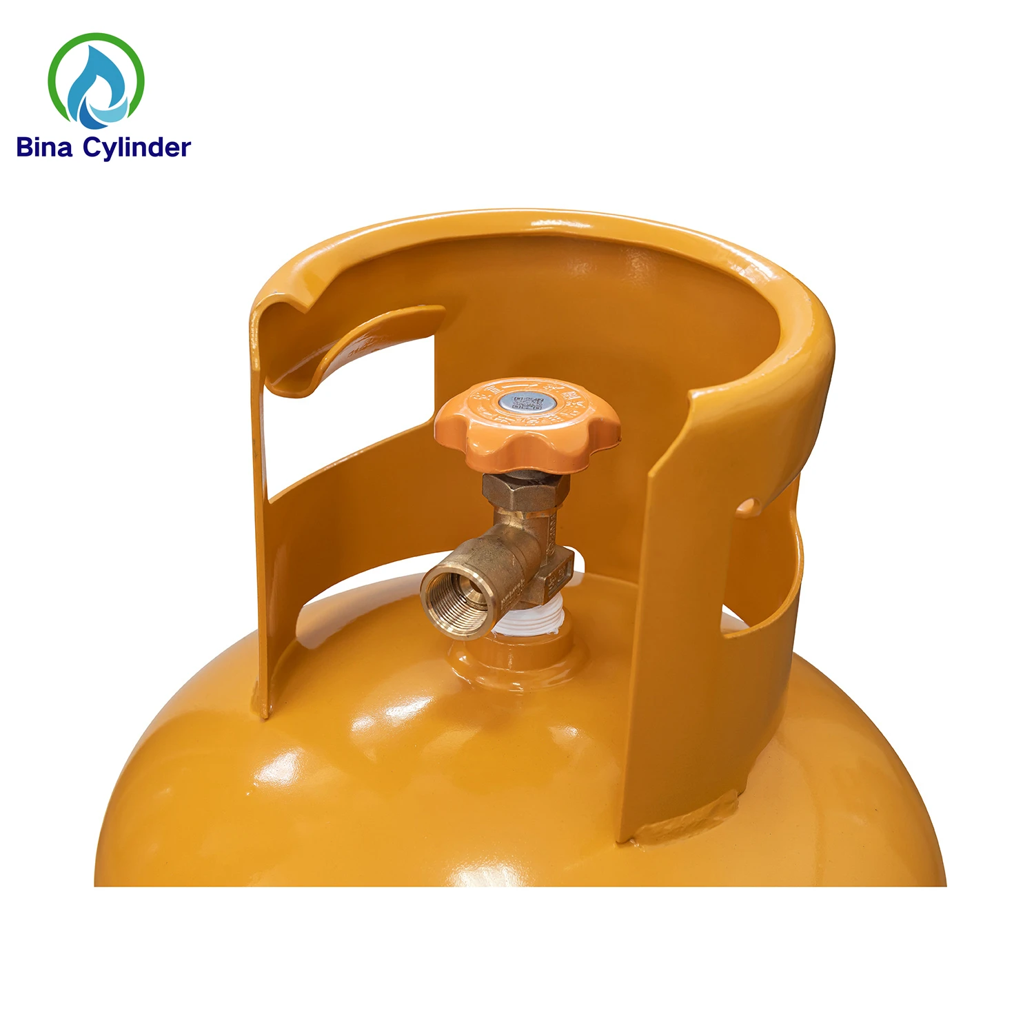 Оптовая продажа с фабрики 10 кг Haiti Lpg газовый баллон латунный клапан 23.5L для