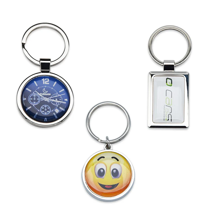 Custom company logo die cast zinc alloy zamac design enamel metal key chain tags keyring keychain