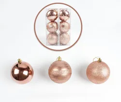 Christmas ornament Decoration Shatterproof indoor Plastic Christmas ball