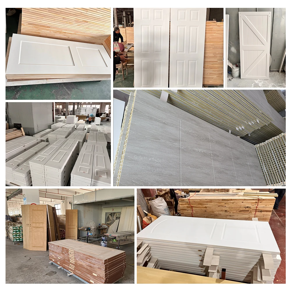 30*80 4 Panel White Primed interior Doors MDF Wood interior Molded doors indoor door