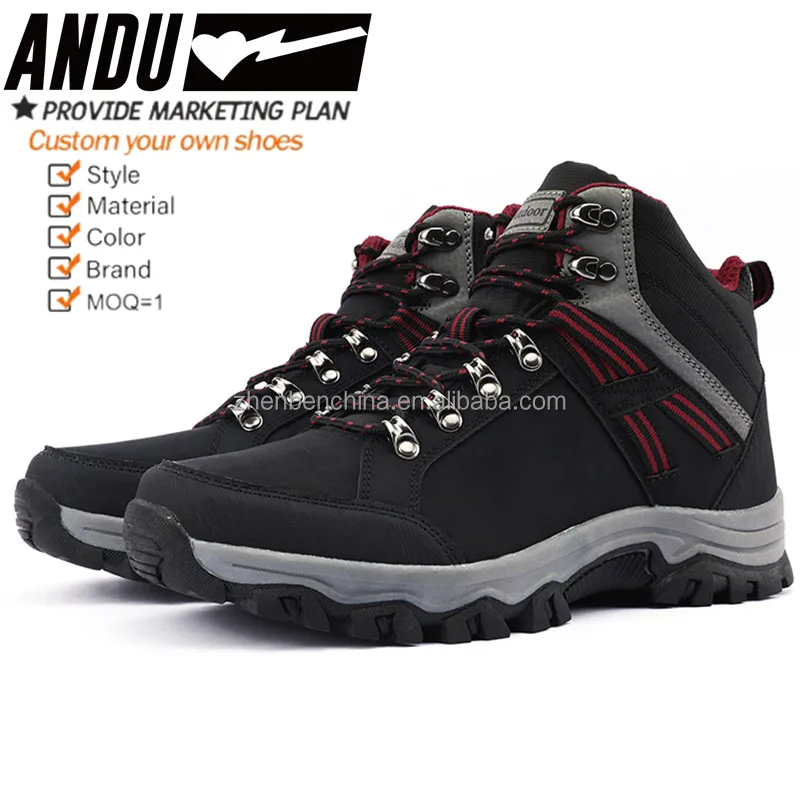 Size 47 Hiking Shoe Men Outdoor Boots Waterproof Winter High Top Mountain Climbing Sneakers Hunting Boots for Men Trainers