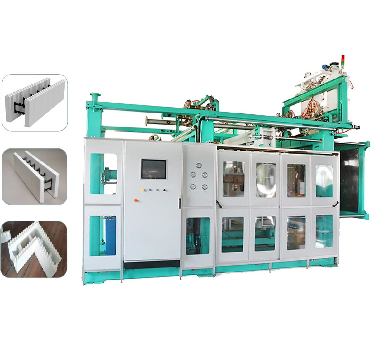 EPS styrofoam manufacturing machine with one touch  shape molding