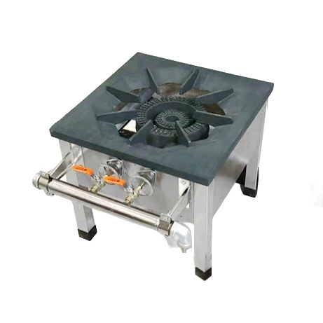 Stainless Steel Commercial Gas Stove Single Burner Gas Kitchen Stoves For  Restaurant Cooking