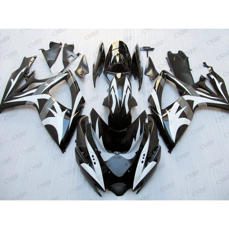 GSX R 600 06 Кузов GSXR600 07 кузов 2006 - 2007 K6 Обтекатели Черный