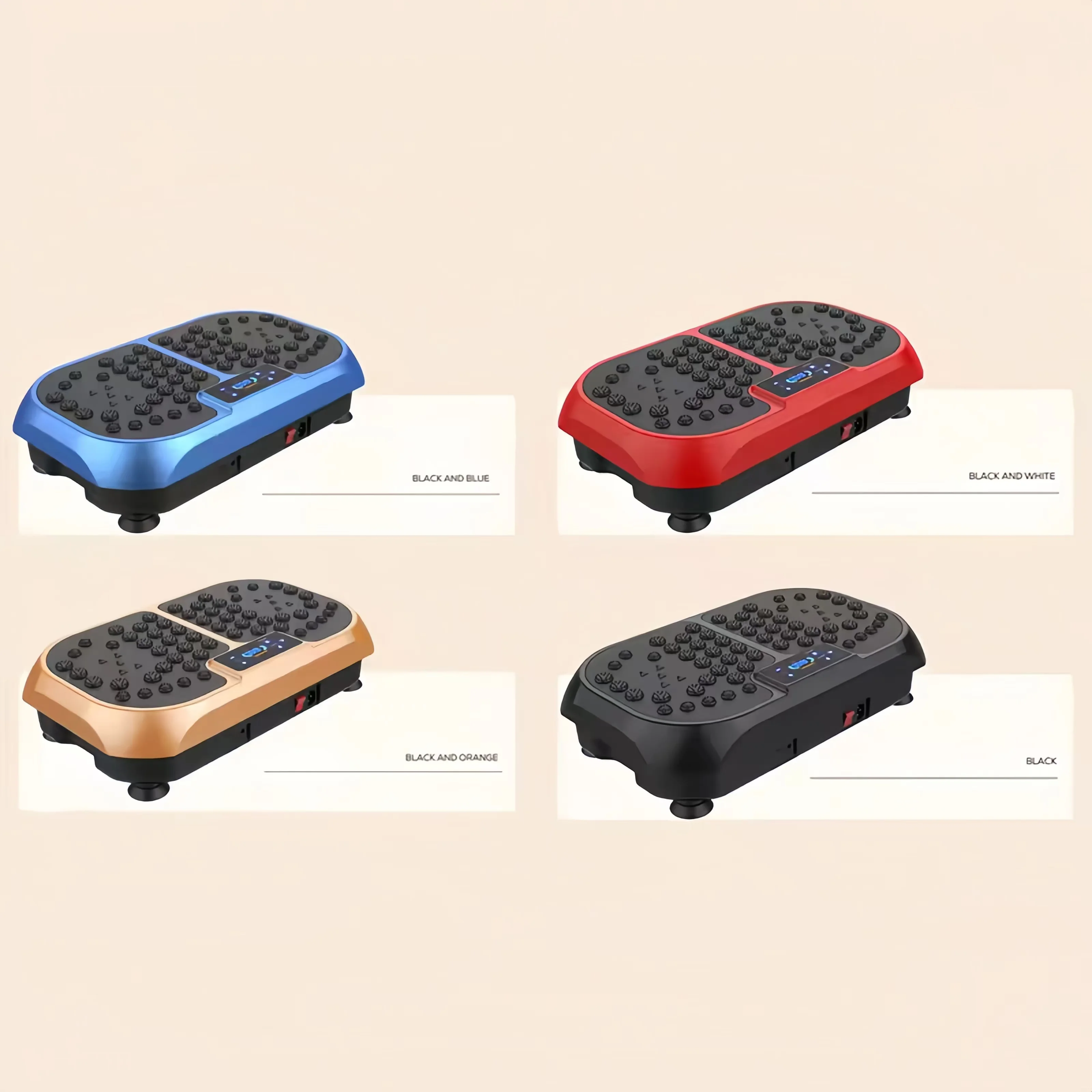 Vibration Plate Fitness Platform Shaker Workout Power Waver Vibrate Stand Shake Board Sport Gym for Weight Loss