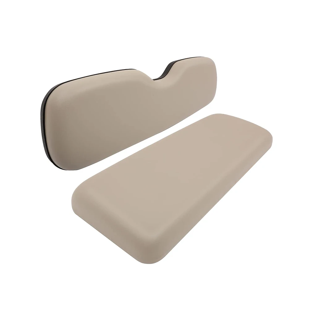 Golf Cart Cushion Back Seat for EZGO TXT RXV ST for ST Sport for Valor Models for Club Car, Dedicated for Flip Rear Seats Stone