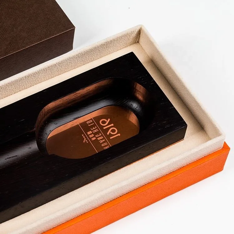 High Quality Wholesale Custom made Latest Design wood cigar ashtray Luxury ashtray