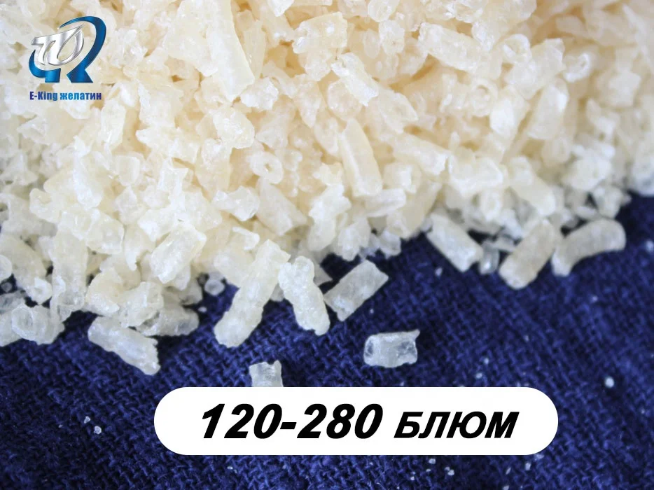 Halal Gelatin High Bloom Beef Gelatin Emulsifiers Food Additives