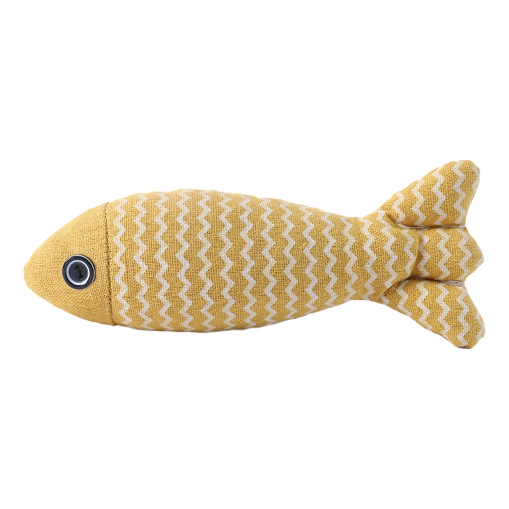2024 Interactive Cat Toy Fish Soft Cat Toys With Catnip for Indoor Cats
