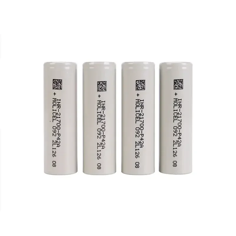 Grade A MOLICEL P42A 3.6V 4200mAh 21700 Rechargeable 45A Battery With Good price INR21700 P42A