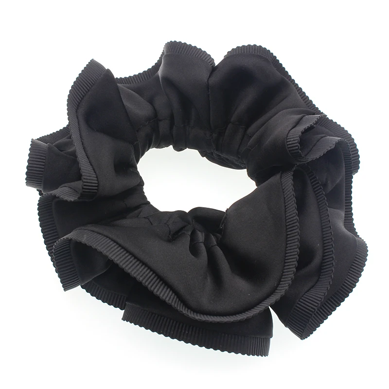 Fashion bulk women elastic hair rope ring tie scrunchie ponytail holder flamingos girls hair band accessories