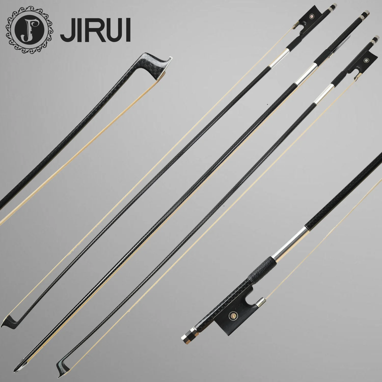 violin bow carbon fiber Professional 4/4 1/2 Violin Bow with Horse Hair Frog Ebony Stringed Instruments Accessories SuZhou Price