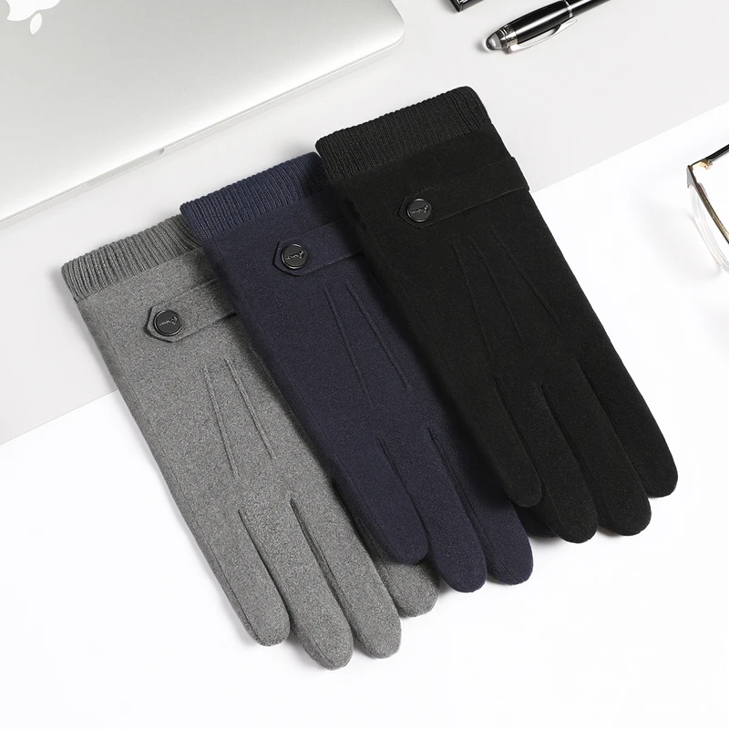 BM3041 Anti Slip Touchscreen Waterproof Running Custom Cheap Touch Screen Sports Racing Winter Windproof Cycling Gloves