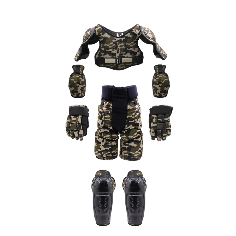 Custom packaging kids Sports gift sets Protective equipment for adult ice hockey OEM ice hockey gear 5 set