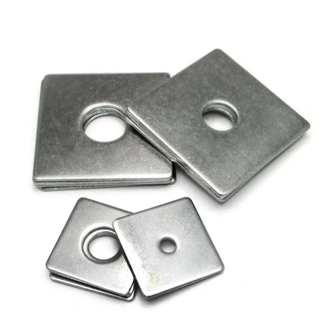 Factory Price Manufacturer Din436 Galvanized Flat Square Washers for Wood Constructions
