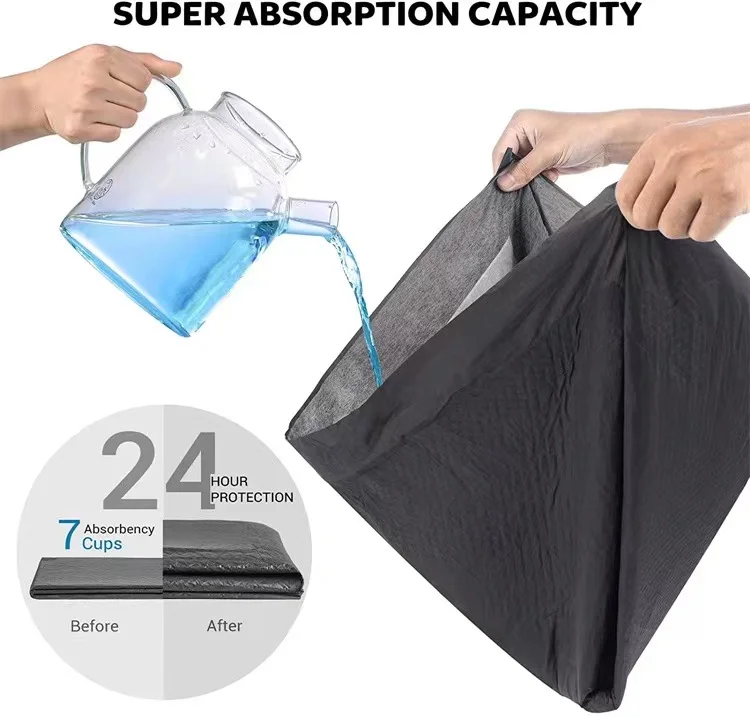 6 layer dog pee pad absorbent pet toilet potty pup custom printing pet water pad dog feeding mat pu l dog sticky pads